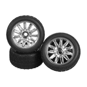 3Racing Parts WH-19/SI pneus jantes truggy 1/8 x4