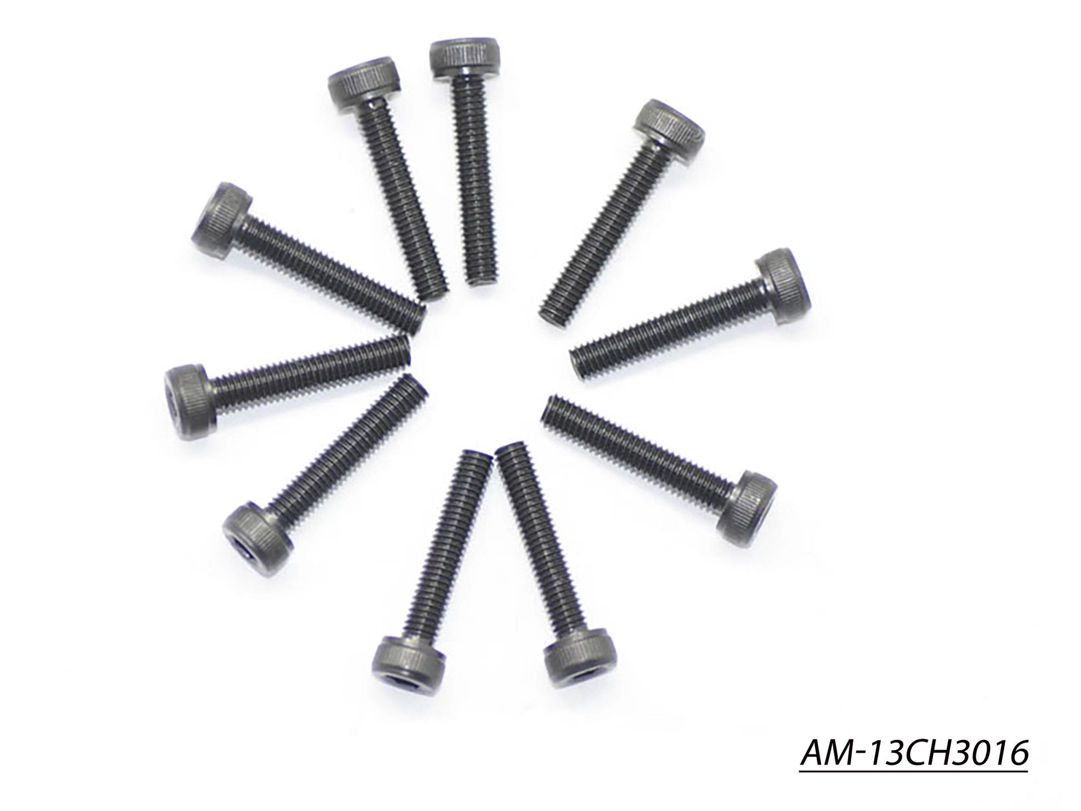 Arrowmax AM-13CH3016 vis allen cylindrique M3x16 lot de 10
