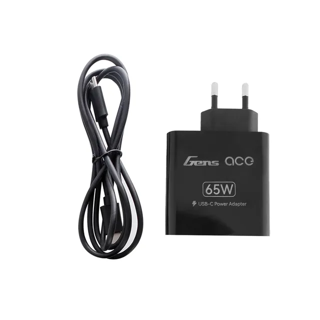 Gens Ace Accessories 65W adaptateur alimentation chargeur prise EU