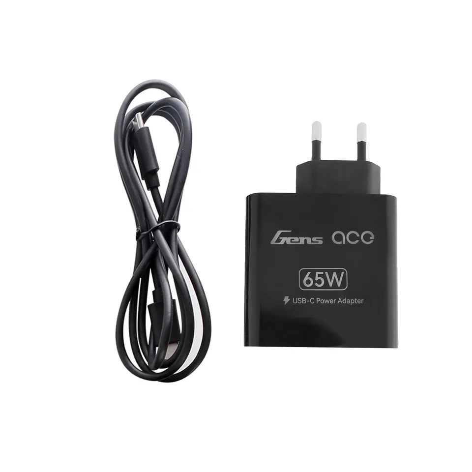 Gens Ace Accessories 65W adaptateur alimentation chargeur prise EU