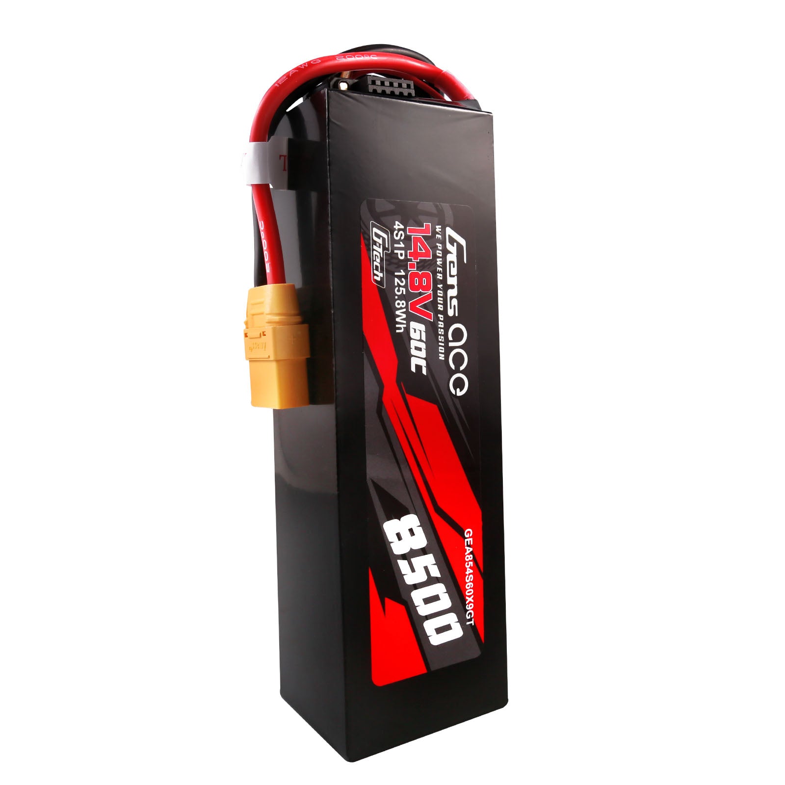Gens Ace Car Classic batterie LiPo 4S 8500mAh 60C XT90