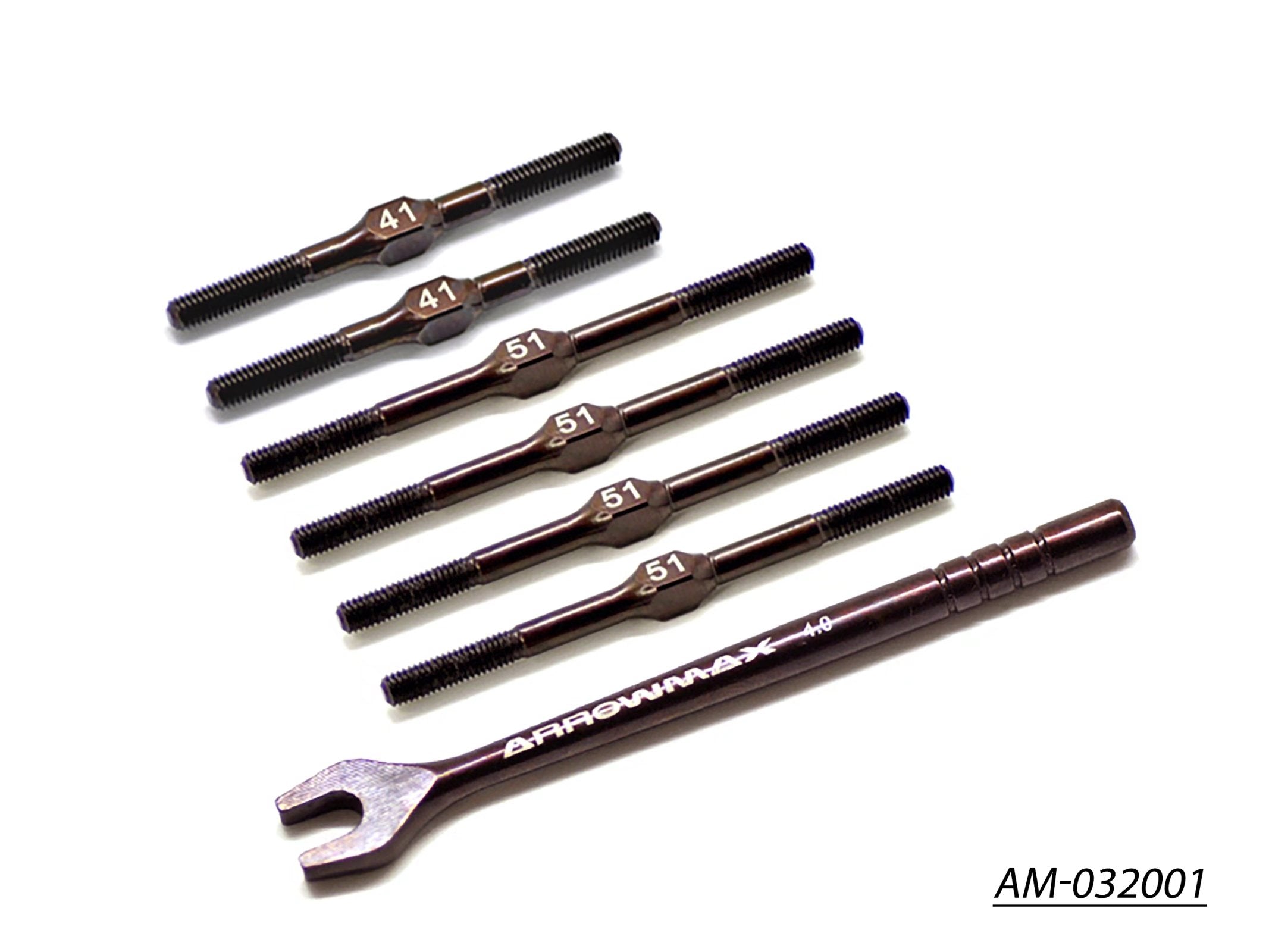 Arrowmax Turnbuckle Yokomo B-MAX2 biellettes acier