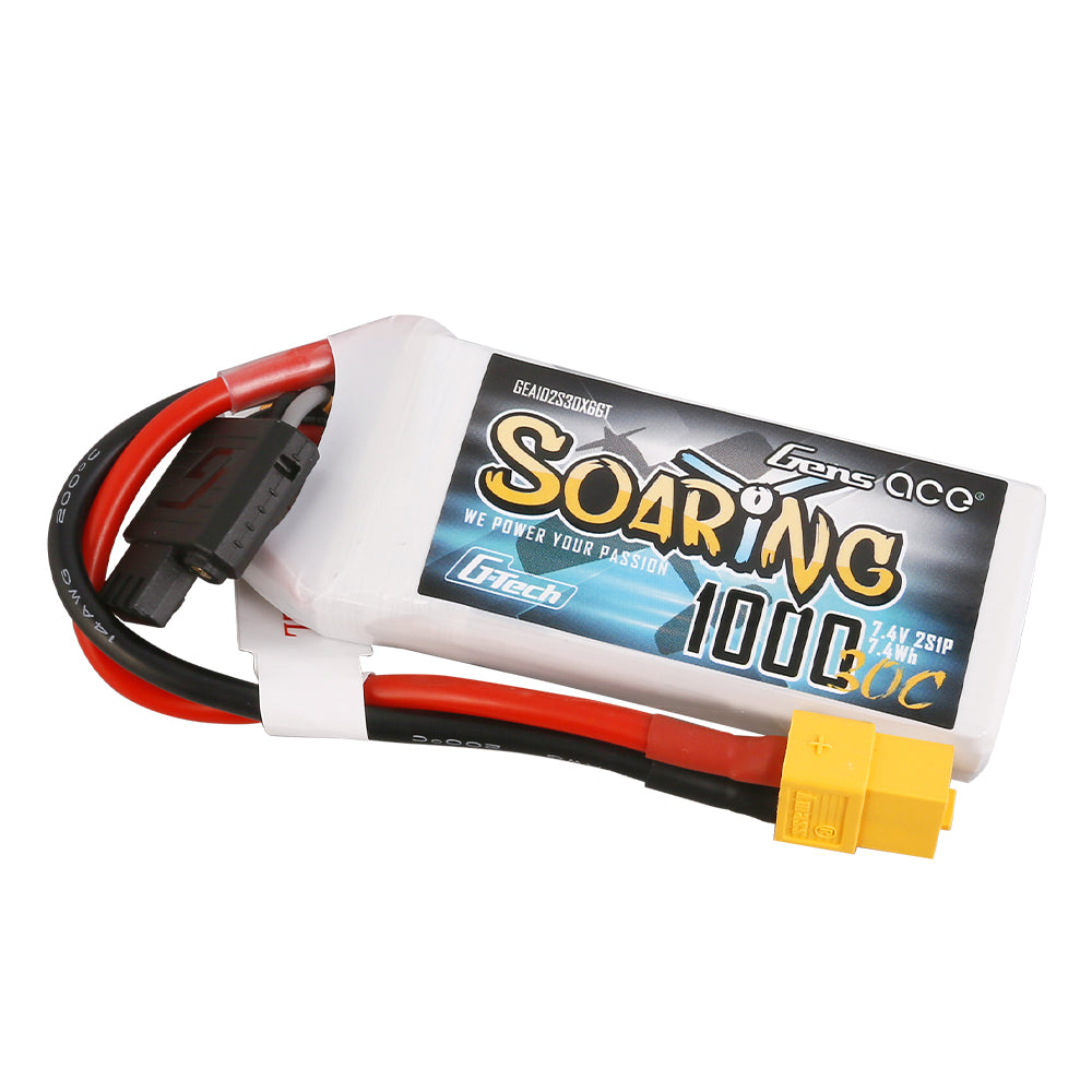 Gens Ace Air Classic batterie LiPo 2S 1000mAh 30C XT60