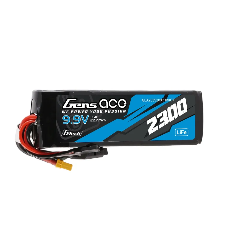 Gens Ace TX/RX batterie LiFe 3S 2300mAh XT30 radio