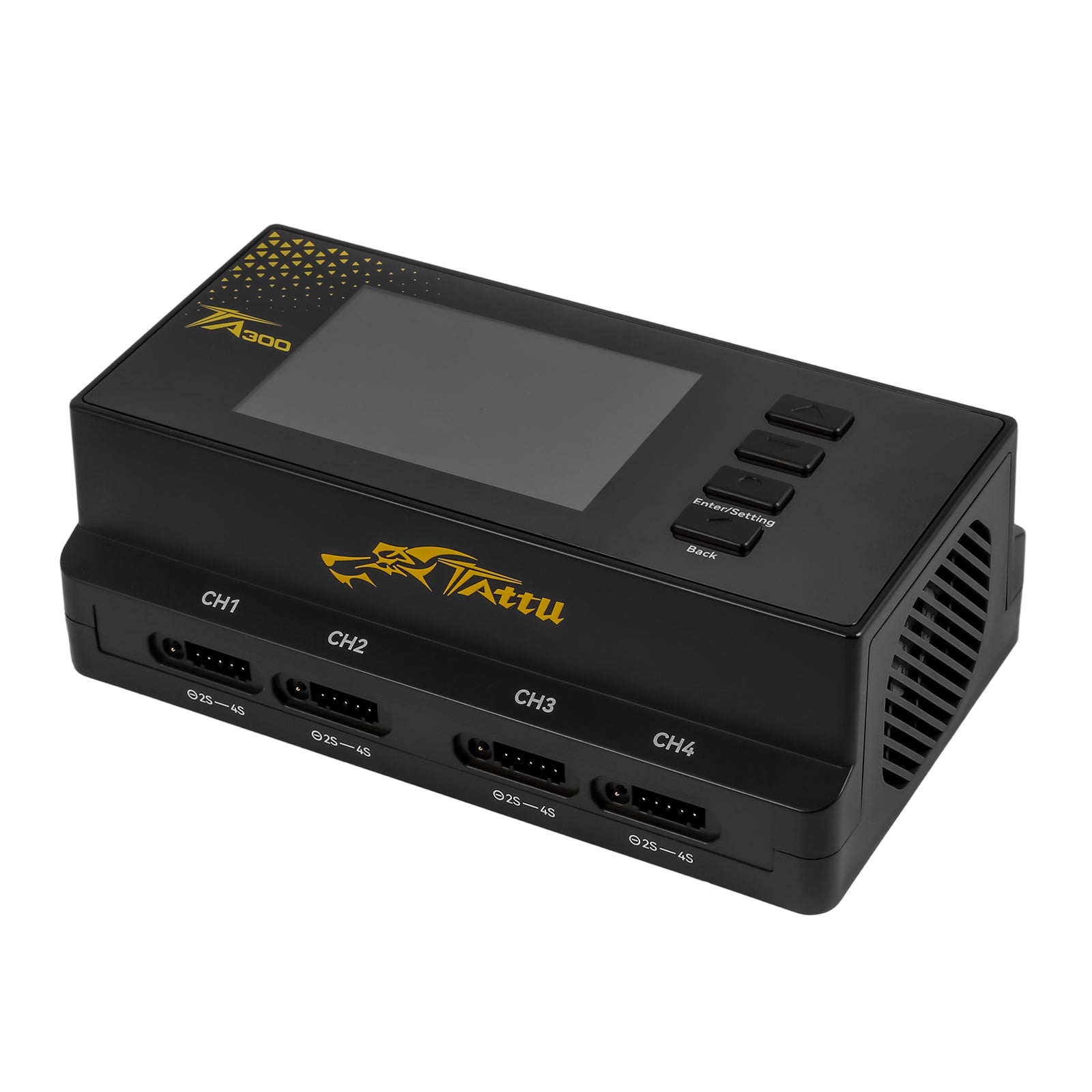 Tattu TA300 chargeur LiPo 8 canaux AC 300W 2S-4S smart