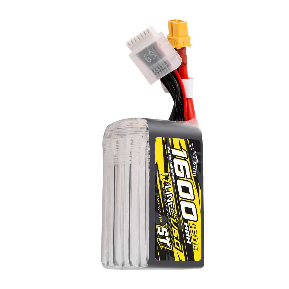 Tattu R-Line 1600mAh 6S 160C Batterie LiPo XT60 ST