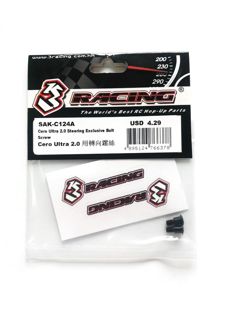 3Racing Cero SAK-C124A vis direction Ultra 2.0