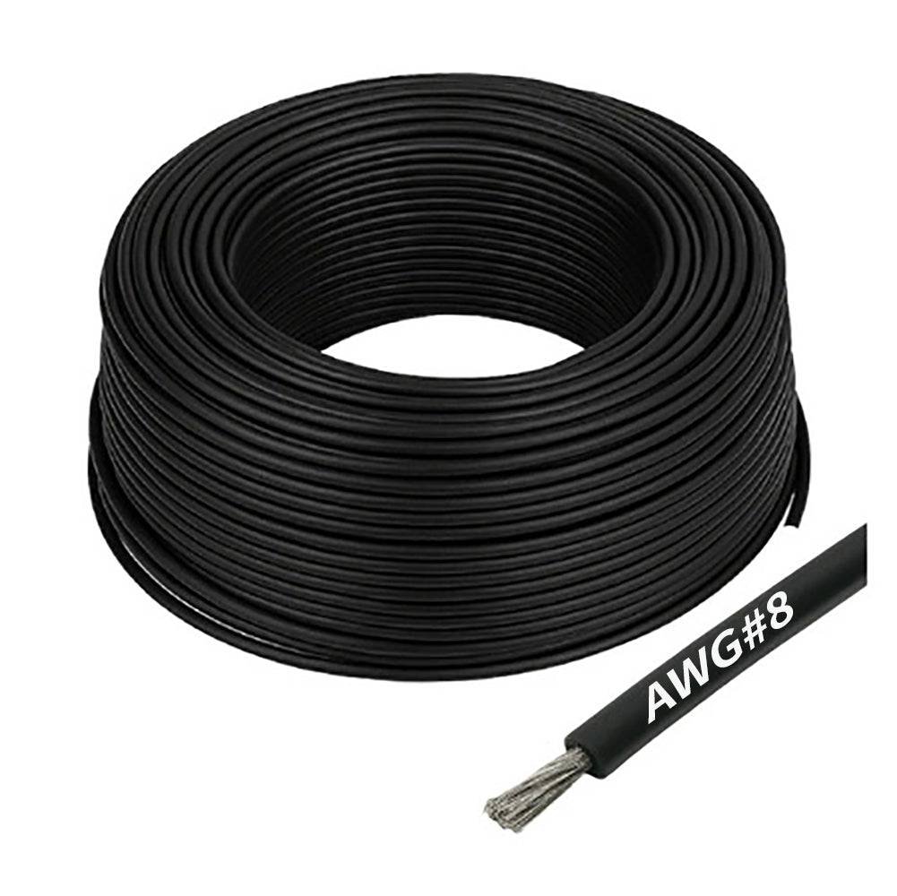 Gens Ace Câble silicone AWG8 noir 1m soudure RC