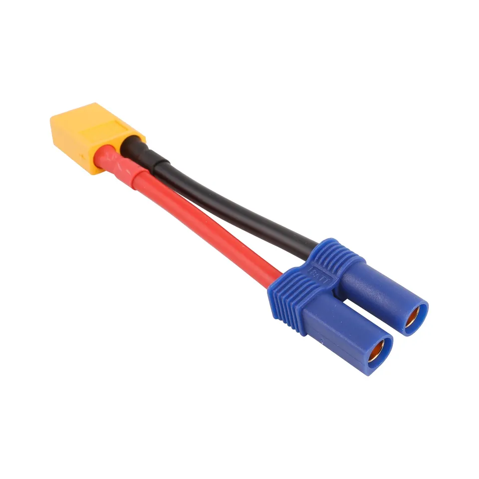 Gens Ace XT60 mâle vers EC5 femelle adaptateur RC 45mm