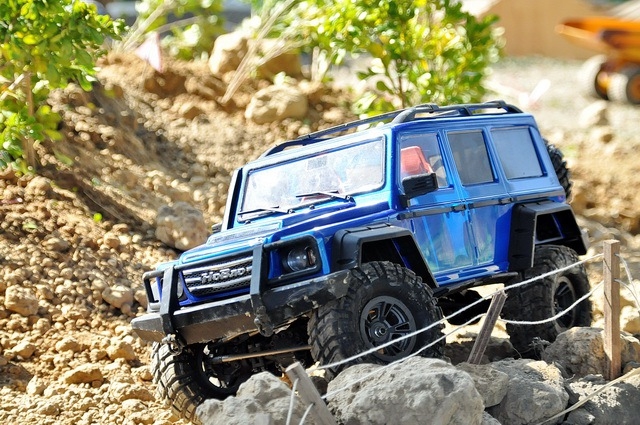 Hobao DC1E crawler RC 1/10 électrique bleu RTR