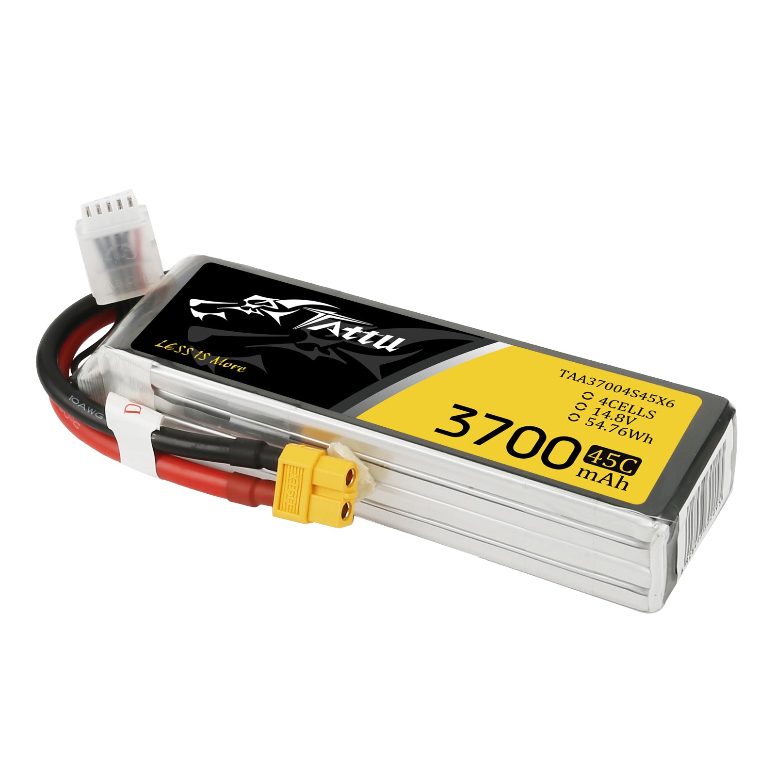 Tattu FPV Classic 3700mAh 4S Batterie Lipo XT60 45C