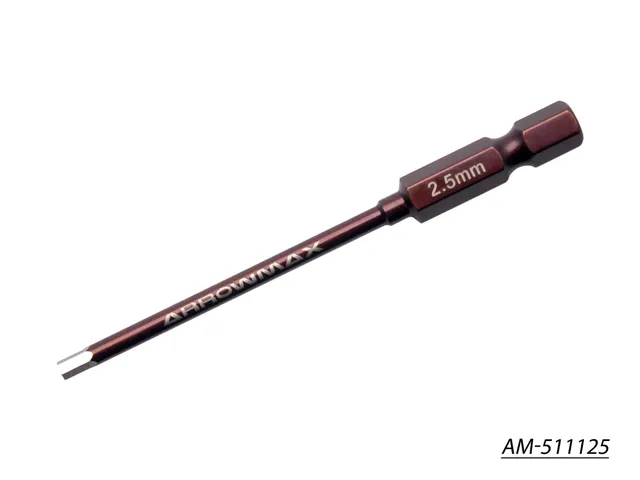 Arrowmax AM-511125 clé Allen 2.5x80 embout seul