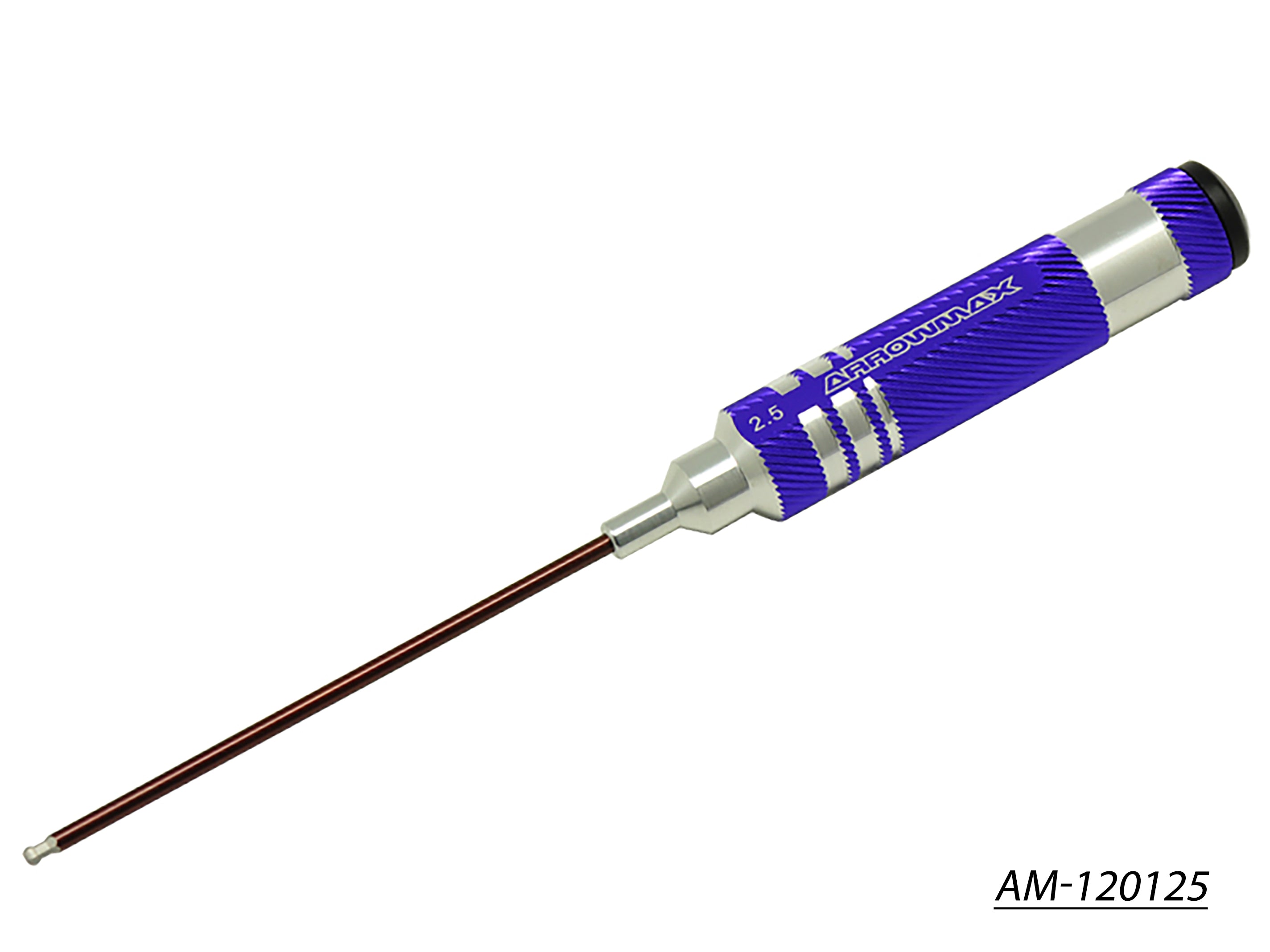 Arrowmax Purple Tools Ball Driver clé 2.0x120mm AM-120120