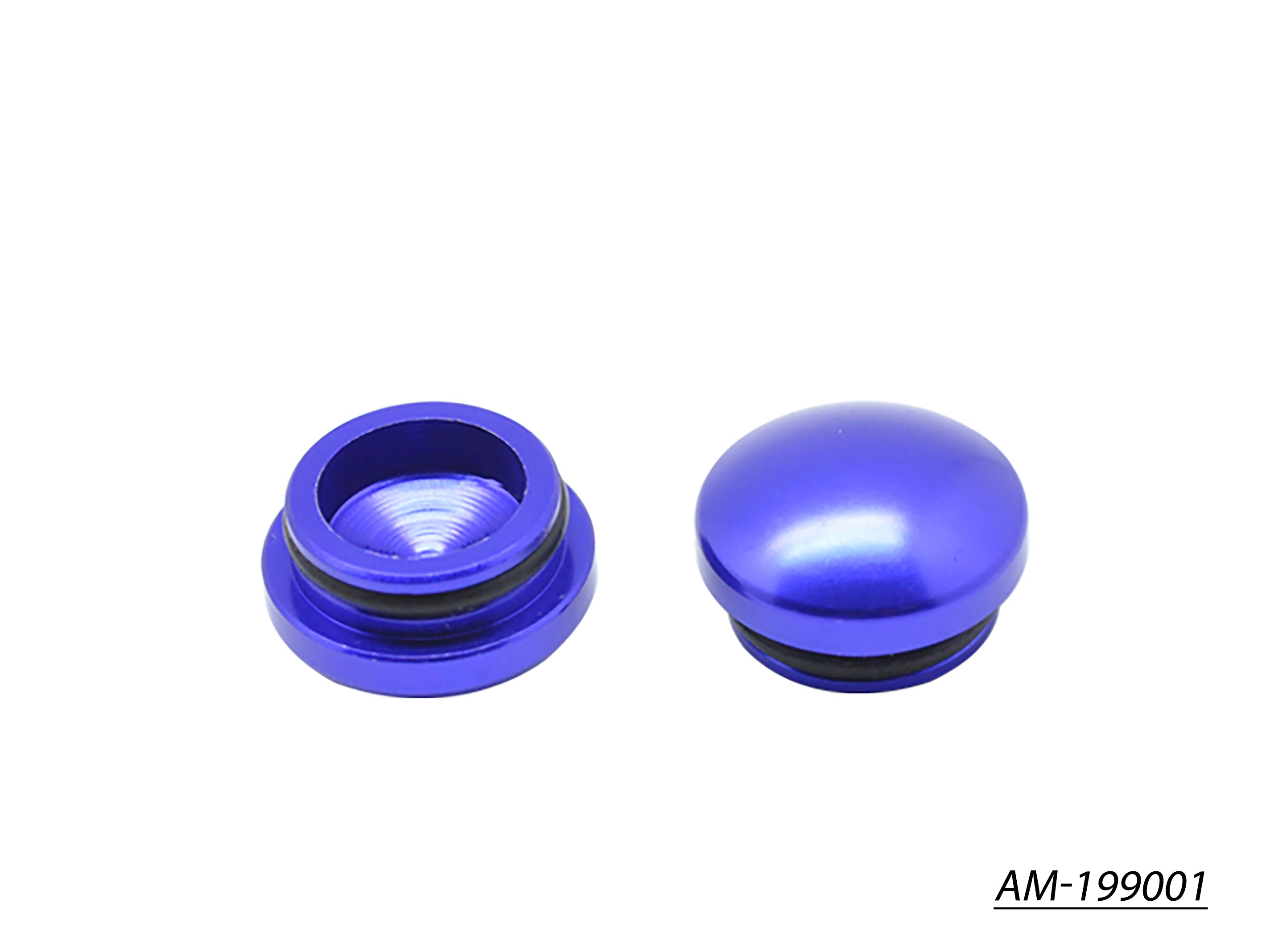 Arrowmax End Caps AM-199012 bouchon alu 14mm violet lot 2