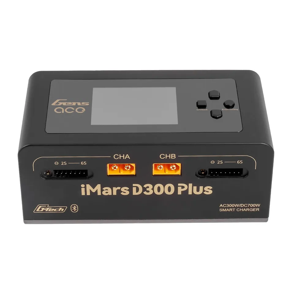 Gens Ace iMars D300 Plus Chargeur Smart 2 Voies Noir