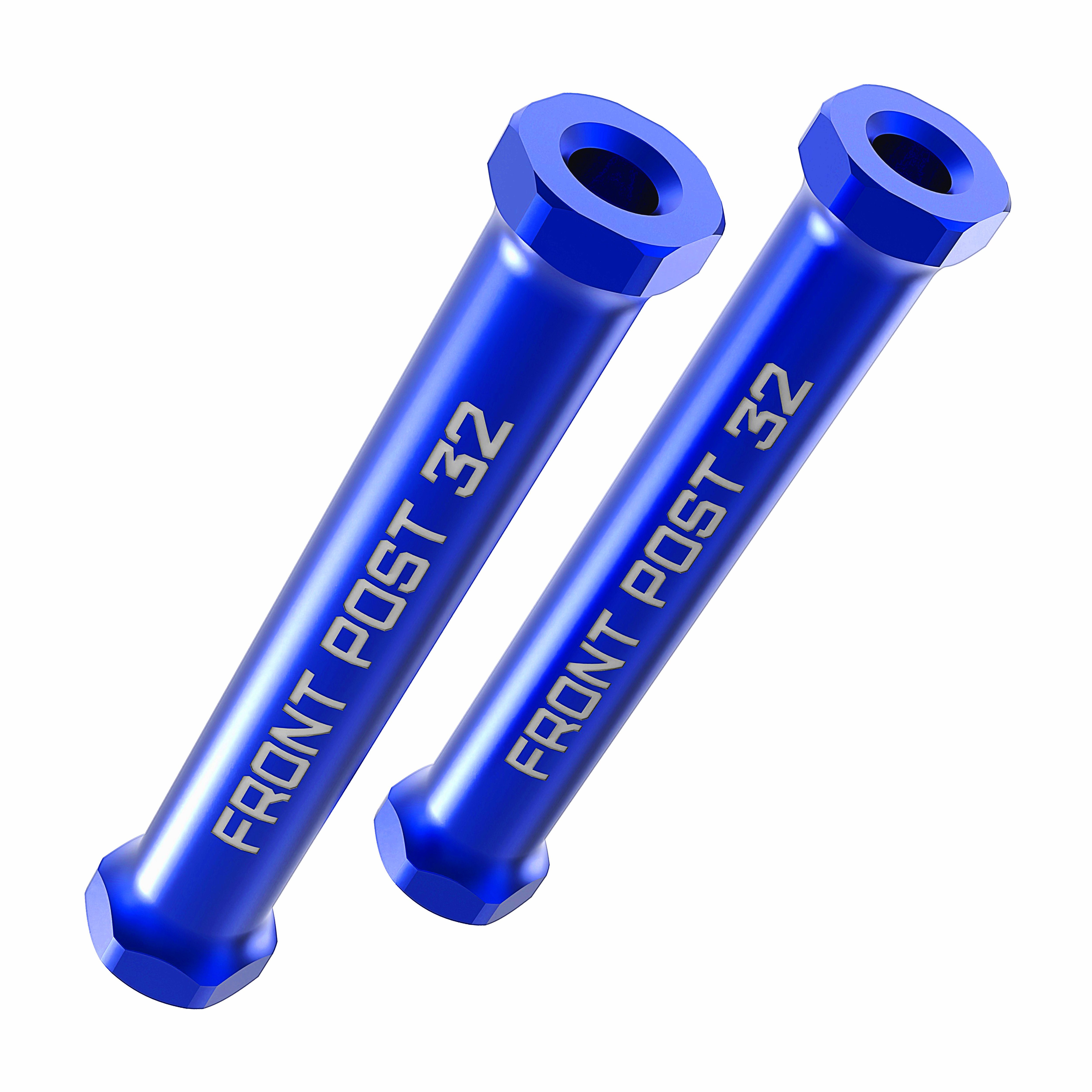 3Racing AuperD5 SAK-D6819A plot avant alu bleu x2