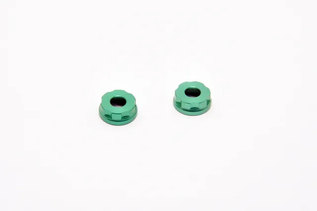 Hobao 41072 bouchon amortisseur alu CNC bas lot de 2