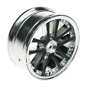 3Racing Parts jante 5 branches 1/10 noir 24mm x4