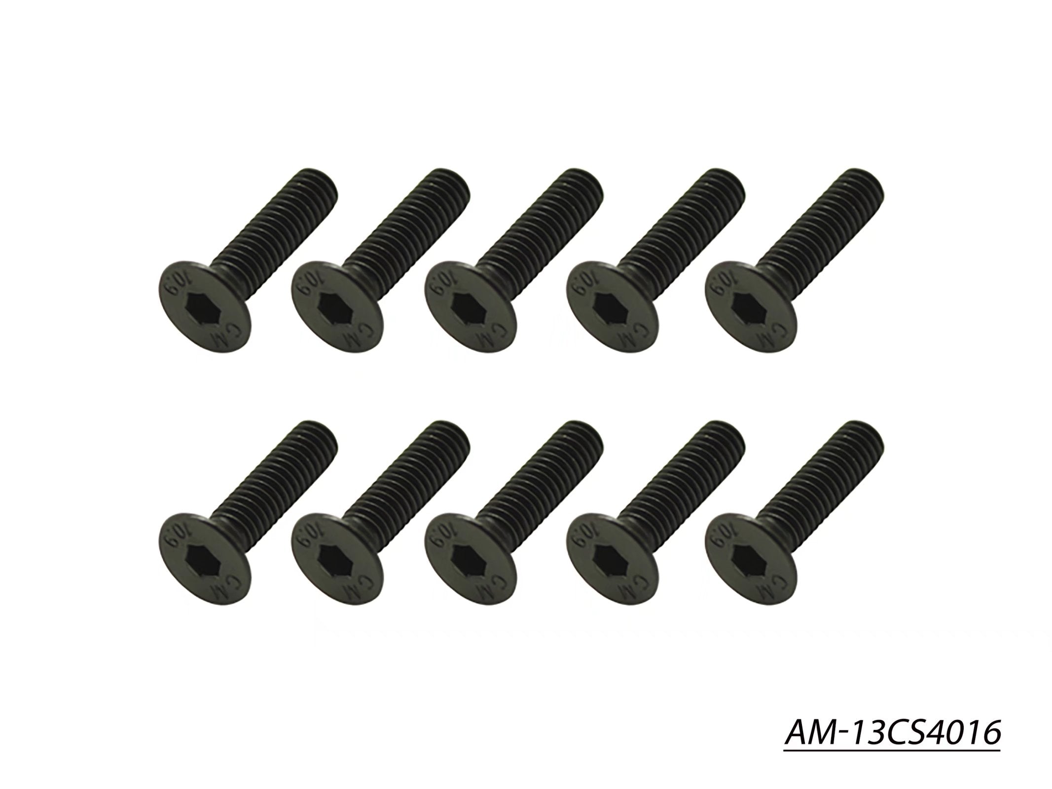 Arrowmax AM-13CS4016 vis fraisée M4x16 RC x10