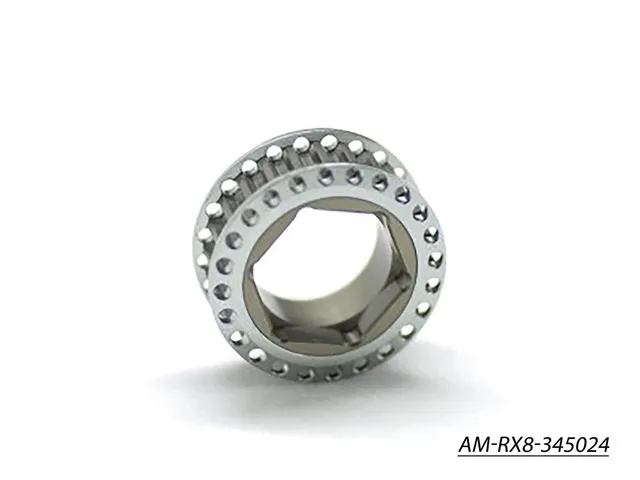 Arrowmax Poulie axe roue libre avant 24T 7075 AM-RX8-345024