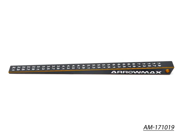 Arrowmax AM-171019 jauge garde au sol 2-8mm noir doré