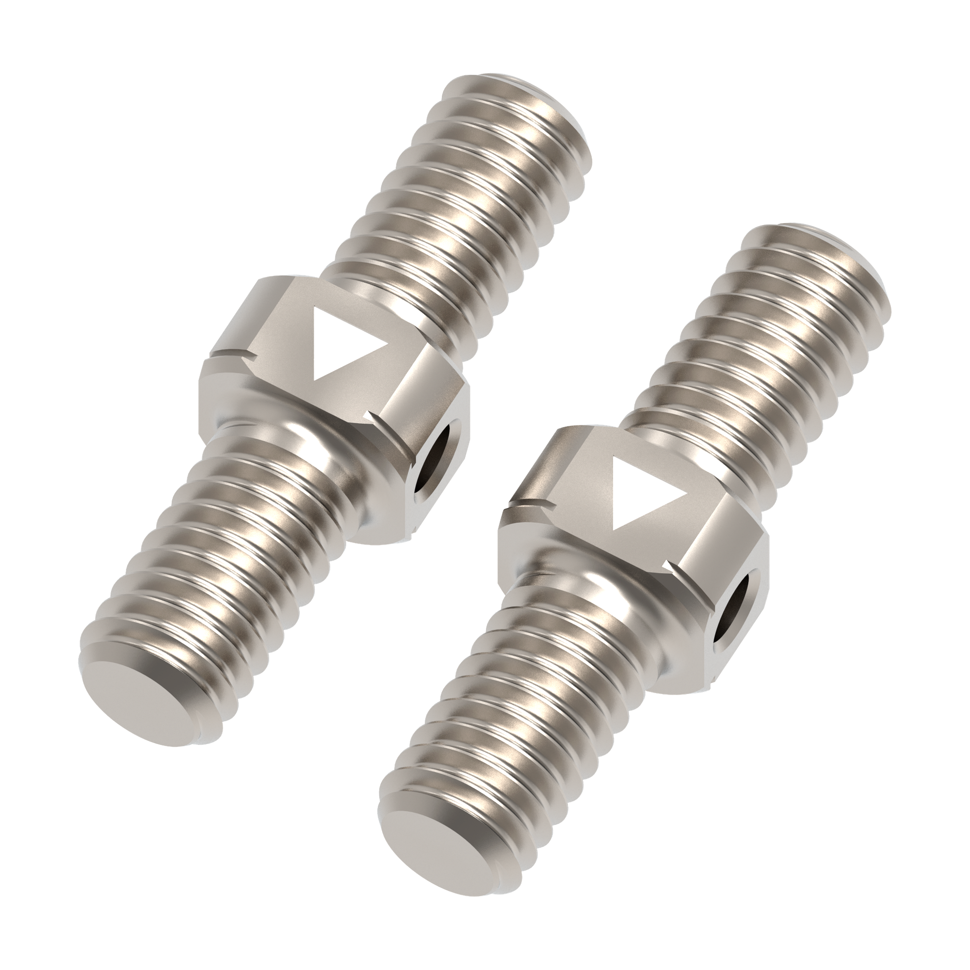 3Racing Turnbuckle Titane 4mm 18mm x2