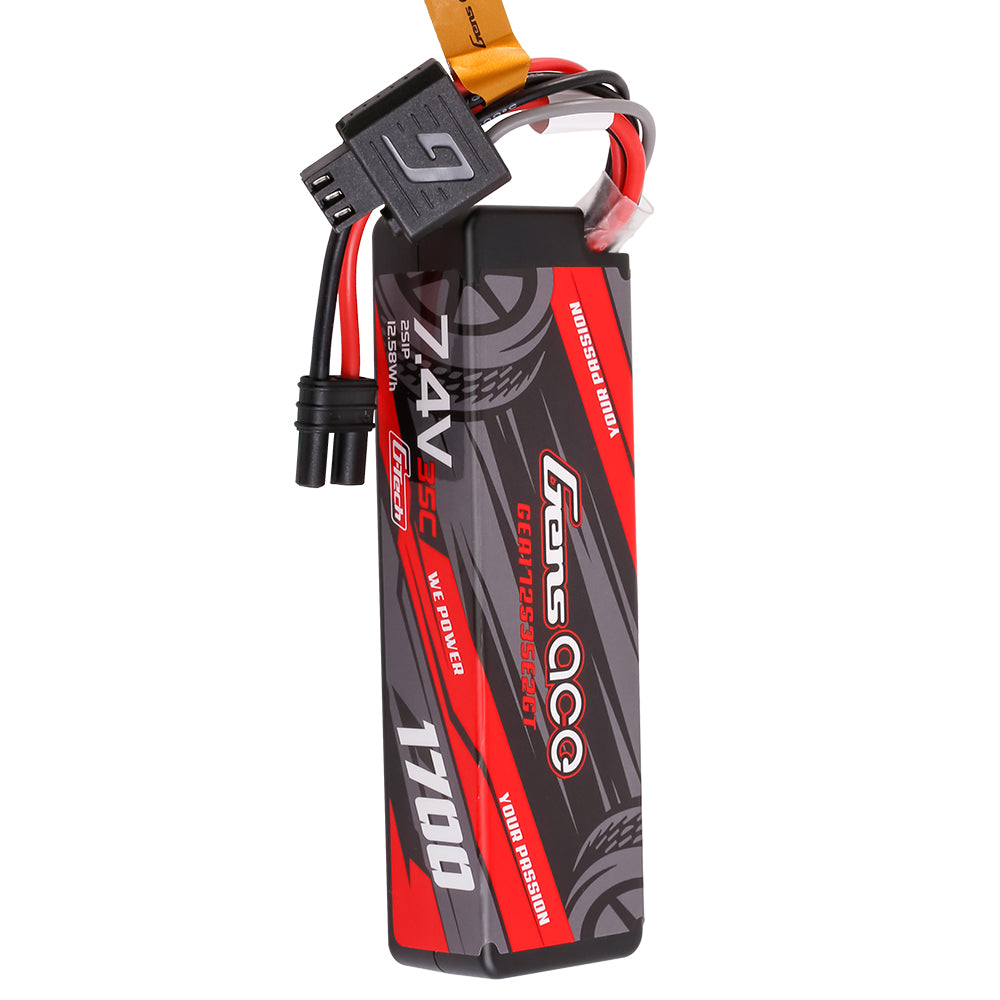 Gens Ace Car Classic 1700mAh 2S batterie LiPo 35C IEC2