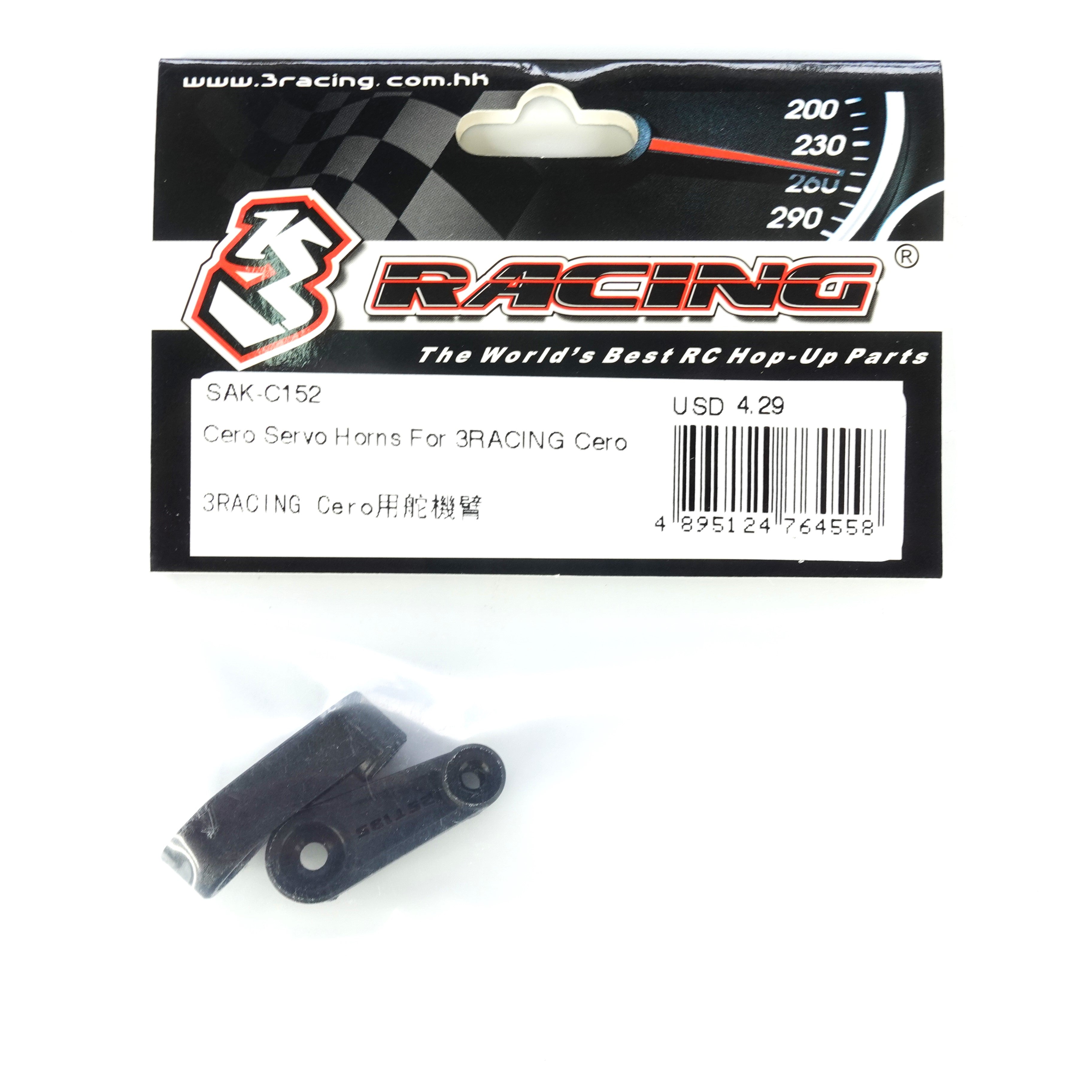 3Racing Cero SAK-C152 Palonnier Servo 23T 25T Cero
