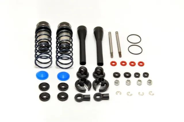 Hobao 40125 amortisseur arrière RC ressort dur bleu x2