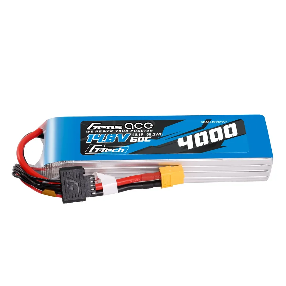 Gens Ace Car Classic 4000mAh 4S 60C batterie LiPo 14,8V XT60