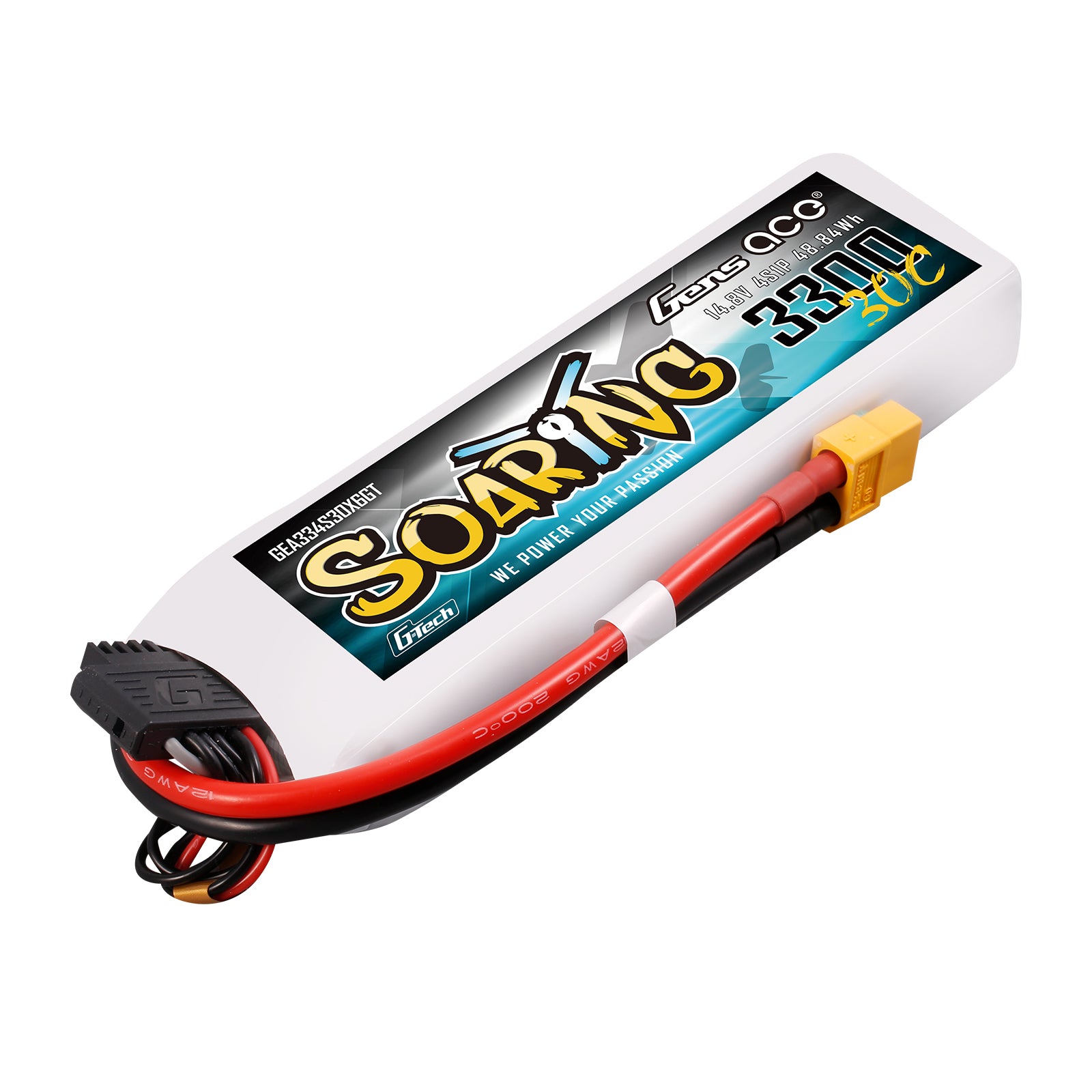 Gens Ace Air Classic 3300mAh 4S 30C Batterie Lipo XT60 planeur