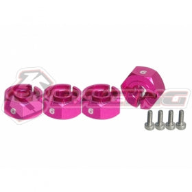 3Racing 3RAC-WX126 adaptateur roue 6mm bleu clair