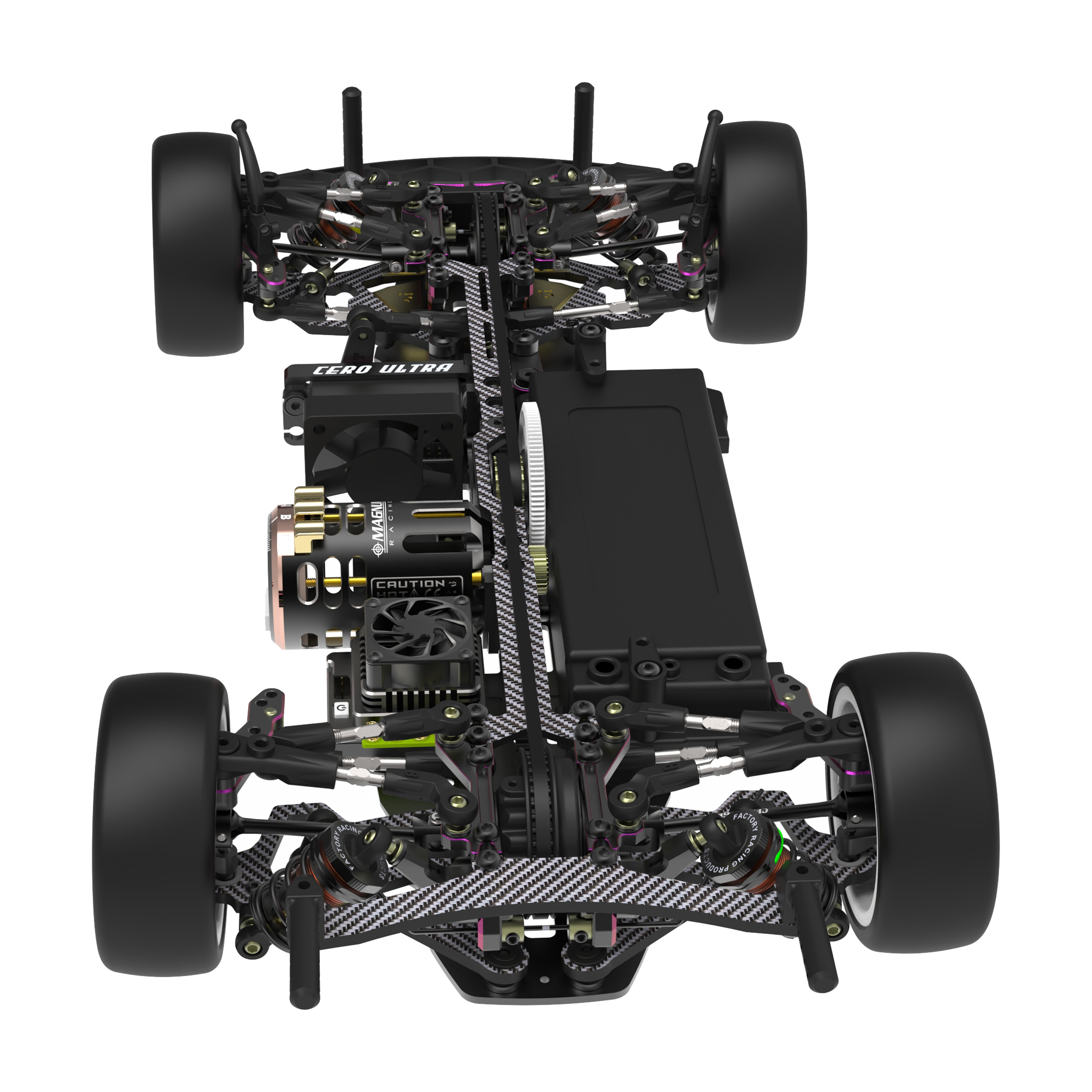 3Racing Cero Ultra Ace 2.0 Kit Châssis Touring 1/10