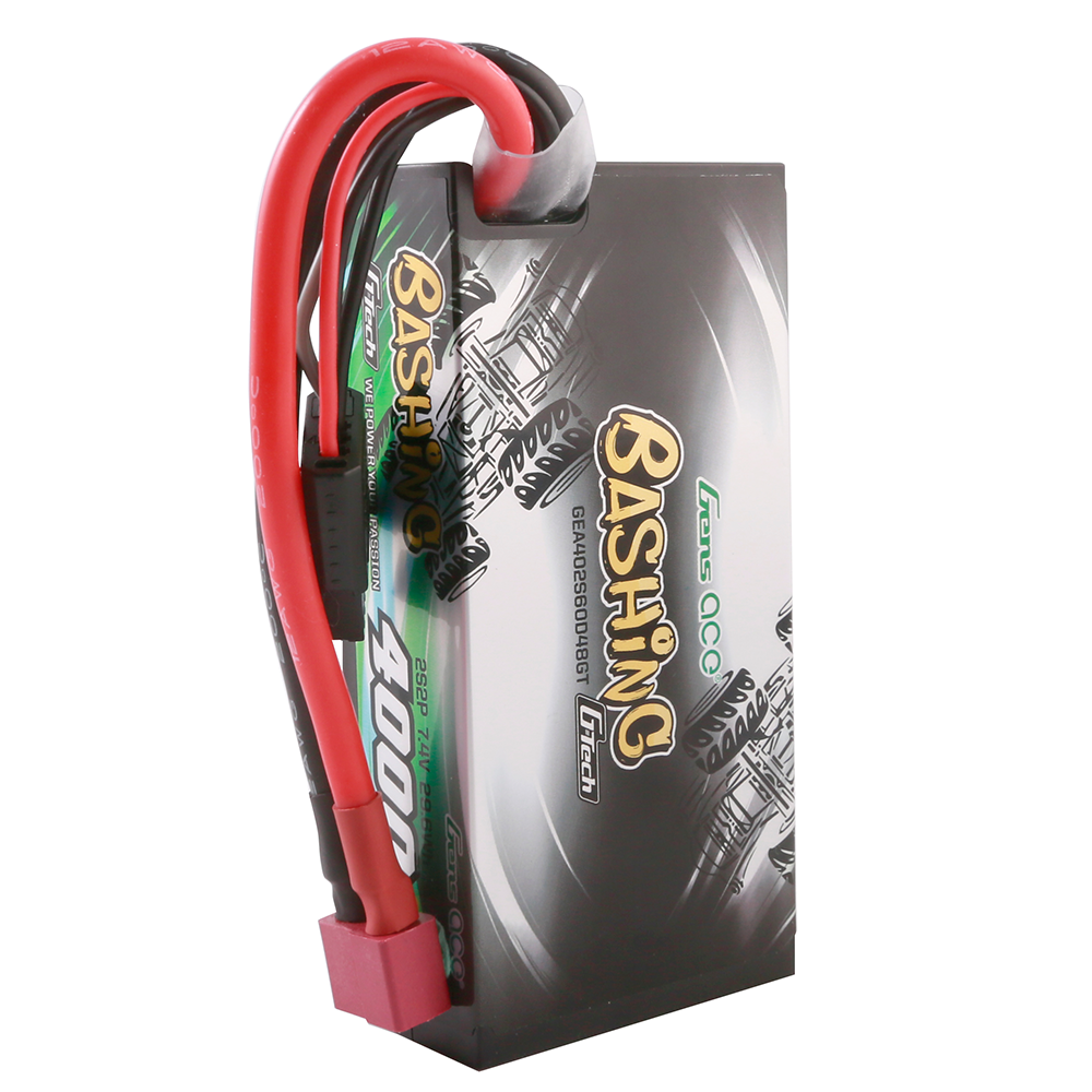 Gens ace Bashing 4000mAh 2S batterie lipo hardcase Deans