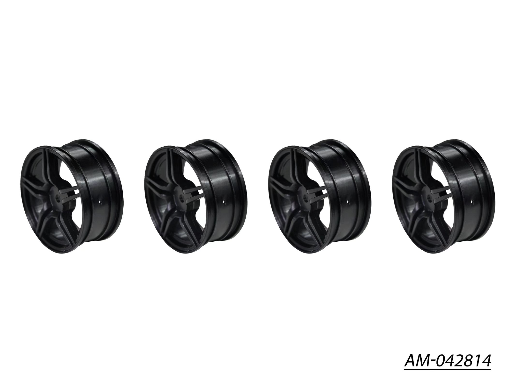 Arrowmax Rims AM-042814 jantes 1/10 TC 5 branches noires x4