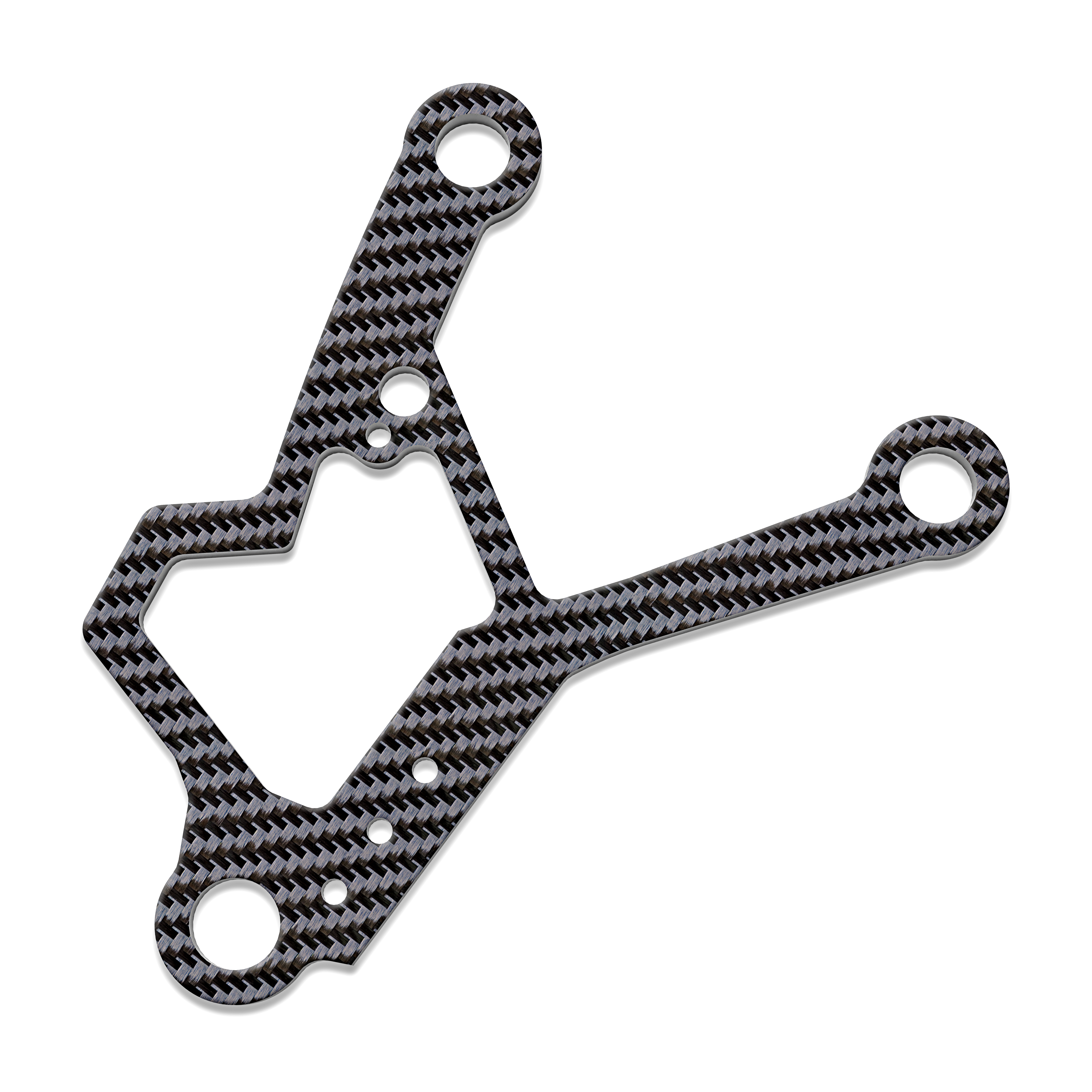 3Racing Cero SAK-C106/V4 triangle arrière graphite FWD 2.0