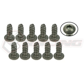3Racing PARTS vis titane tête ronde M3x8 10 pcs
