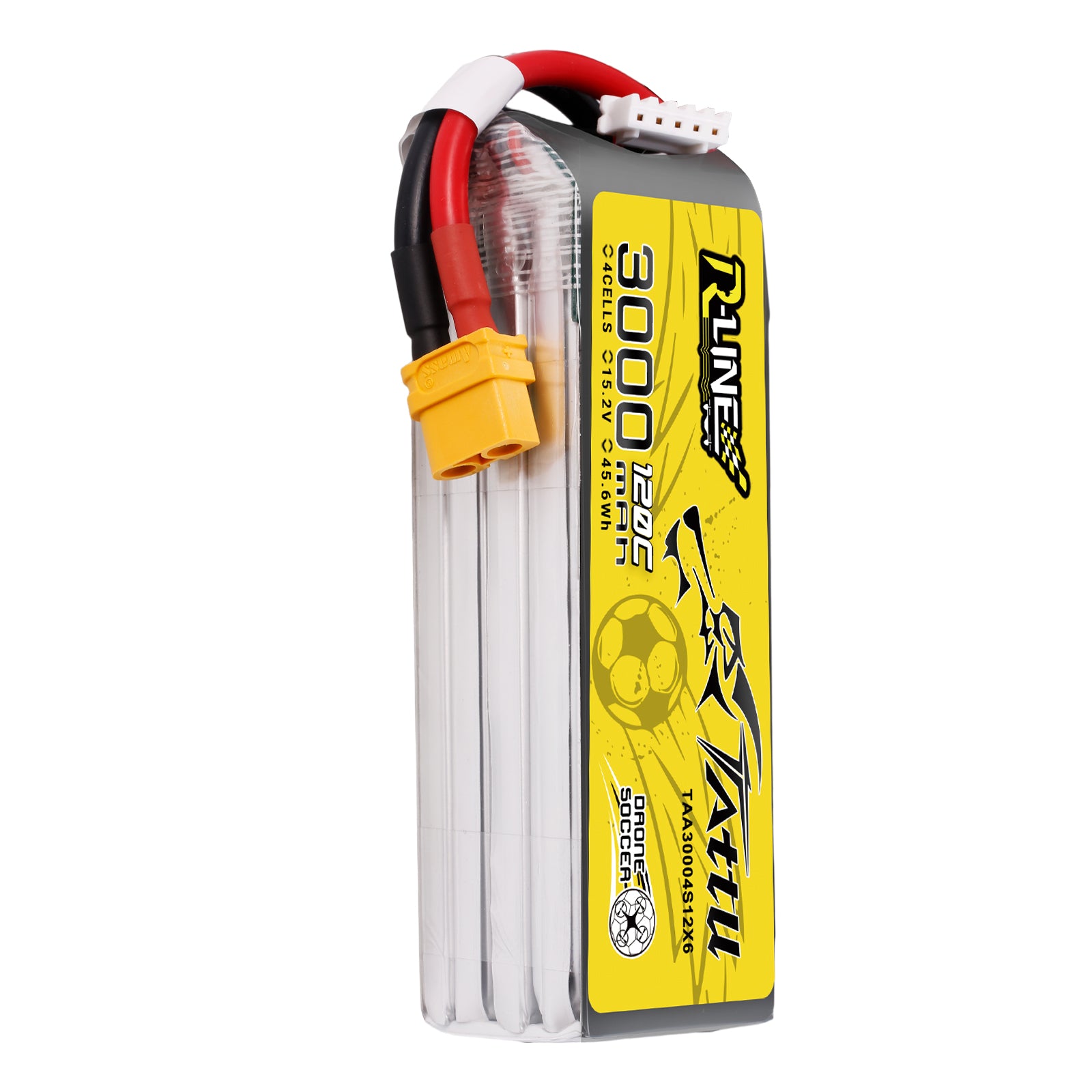 Tattu R-Line 3000mAh 4S batterie LiPo 15.2V HV 120C XT60