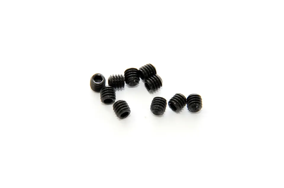 Hobao 38404 Vis sans tête M4x4mm 10 pièces