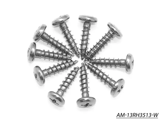 Arrowmax Screws AM-13RH3513-W vis M3.5x13 lot 10