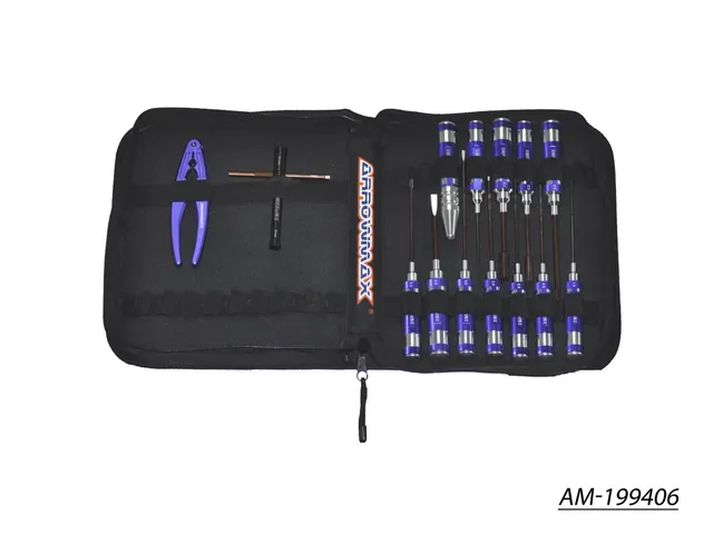 Arrowmax Tools Set AM-199406 toolset 14 pièces + sac