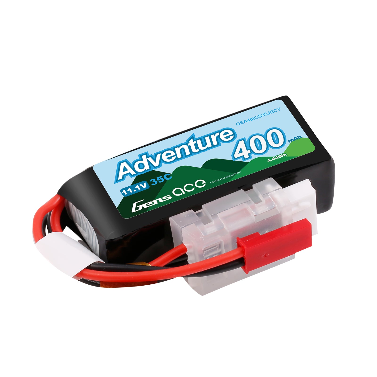 Gens Ace Adventure 400mAh 3S batterie LiPo 11.1V JST