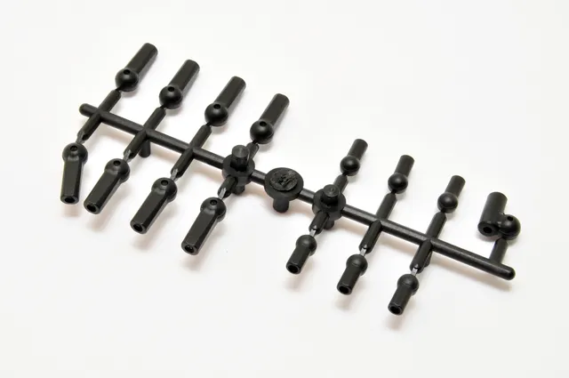 Hobao CAR PARTS 41013 Set chapes à rotule 4.8/3.8mm