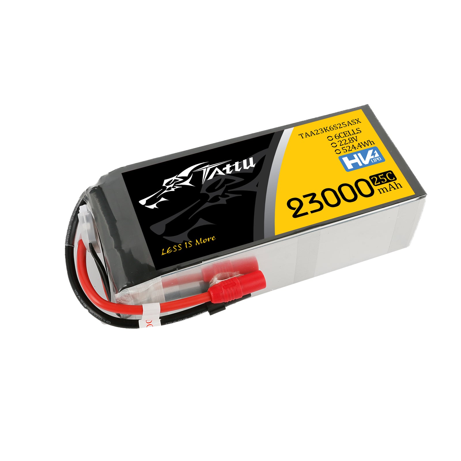 Tattu UAV Classic 23000mAh 6S batterie drone HV XT150