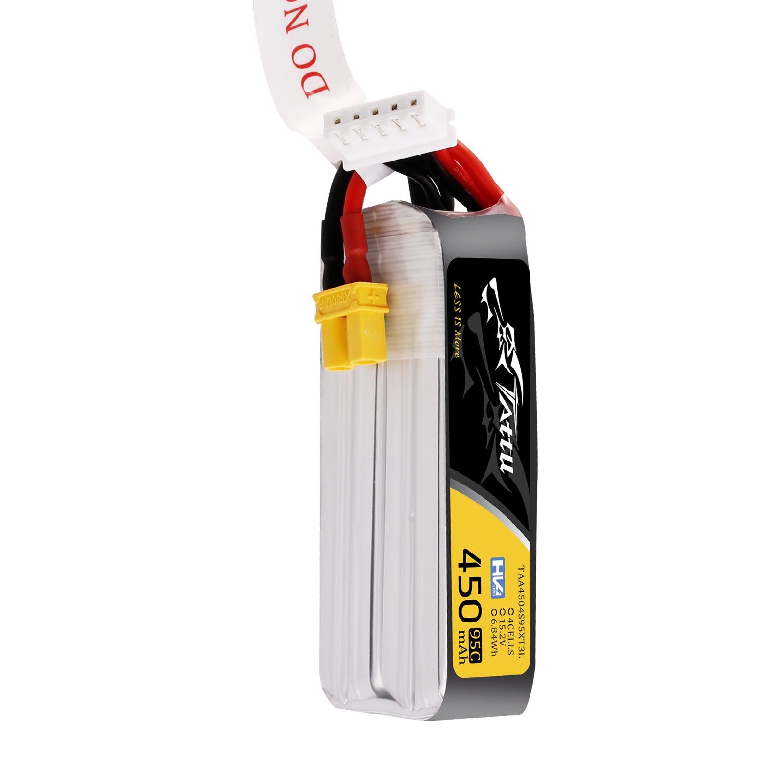 Tattu FPV 450mAh 4S 95C batterie LiPo HV XT30