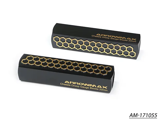 Arrowmax Cales Droop 20mm 1/8 Noir Doré x2 AM-171055