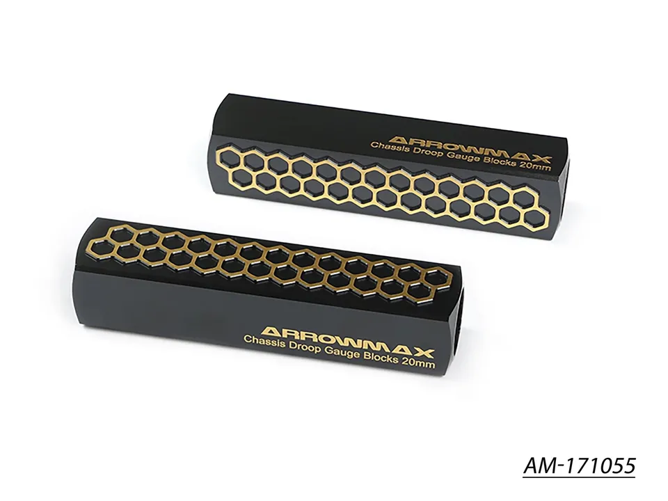 Arrowmax Cales Droop 20mm 1/8 Noir Doré x2 AM-171055