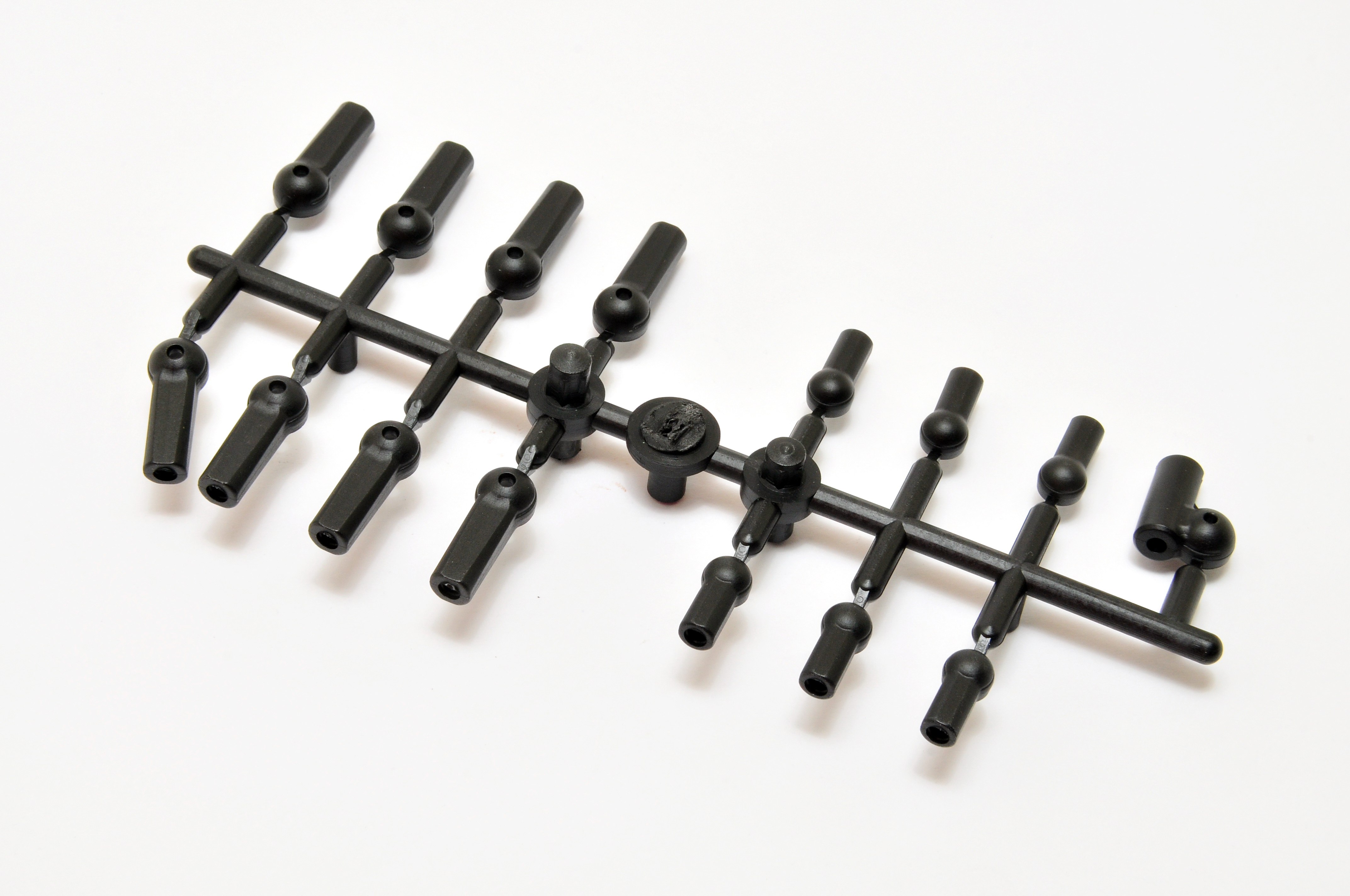 Hobao CAR PARTS 41013 Set chapes à rotule 4.8/3.8mm