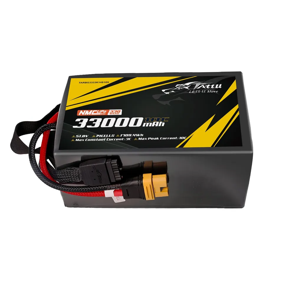 Tattu Semi-Solid 33000mAh 14S 51.8V Batterie Lipo AS150U-F