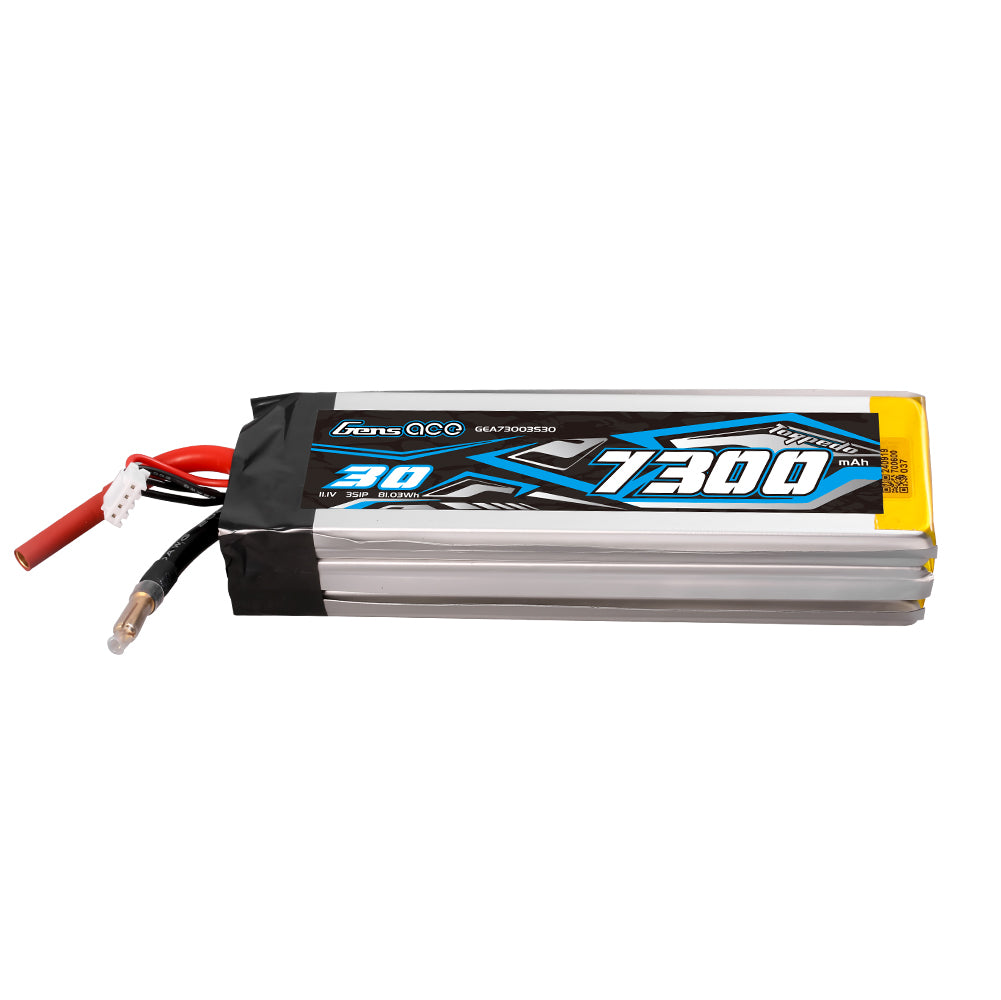 Gens Ace 7300mAh 3S 30C batterie LiPo bateau